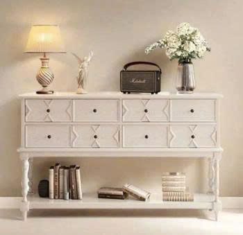 Tủ decor cổ điển